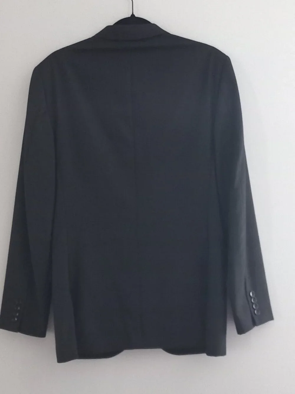 J.CREW LORO PIANA Ludlow slim fit 2 pc suit 38R/31x32 Black - Picture 8 of 15